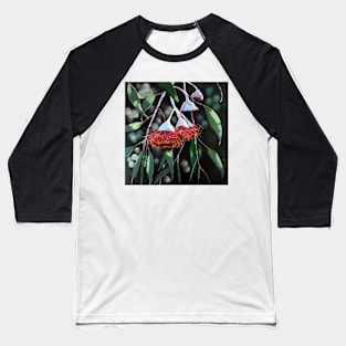 Gumnut Blossom - Eucalyptus Flowers Baseball T-Shirt